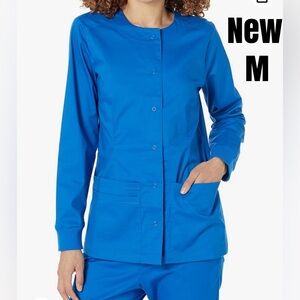 Women’s Scrub Snap Jacket by Amazon Essentials